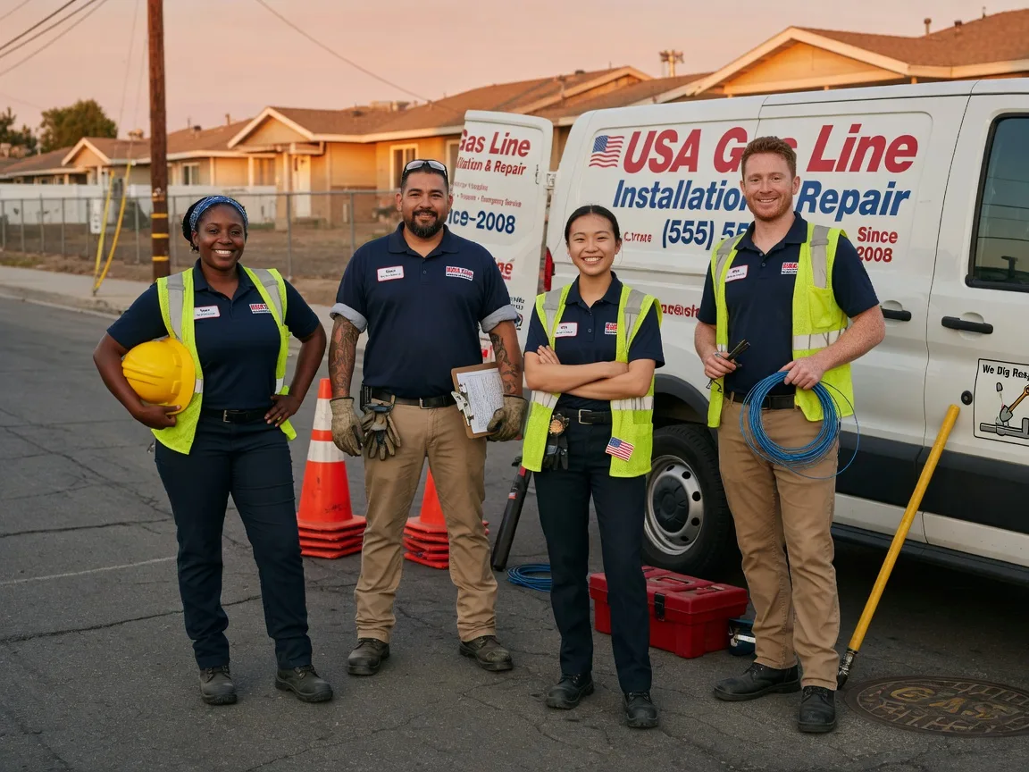 Gas Line Installation company in Rialto, CA